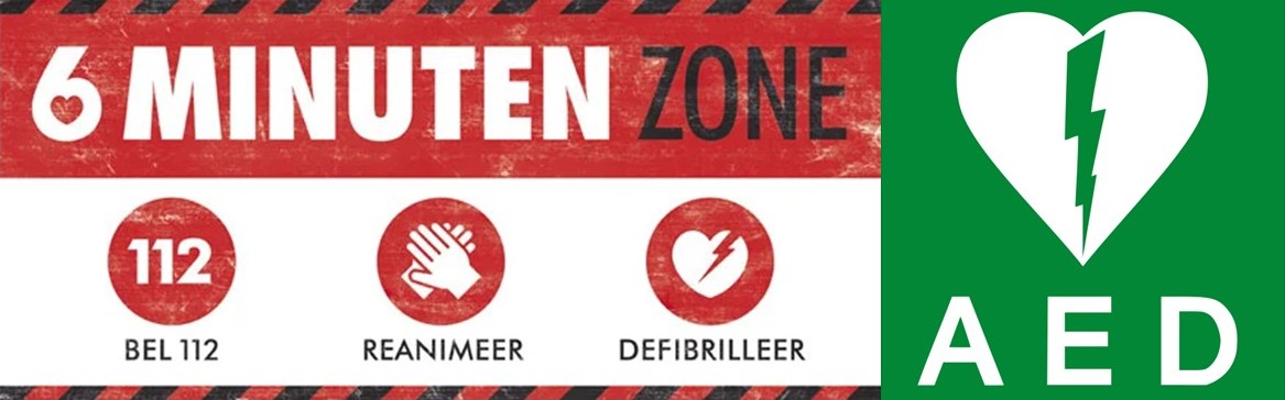 6 minuten zone AED