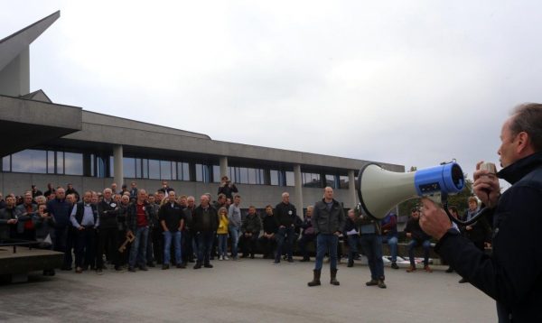 Boeren protest Provinciehuis Den Bosch 4