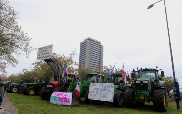 Boeren protest Provinciehuis Den Bosch 8