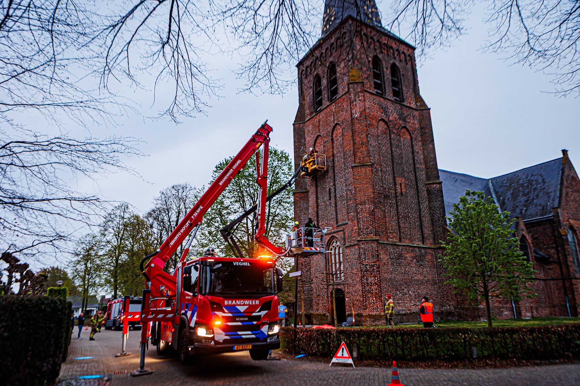 Brandweer houdt grootschalige oefening