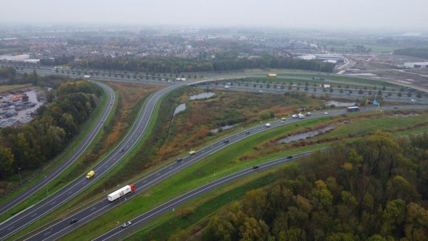 Drone foto Knooppunt Empel 3