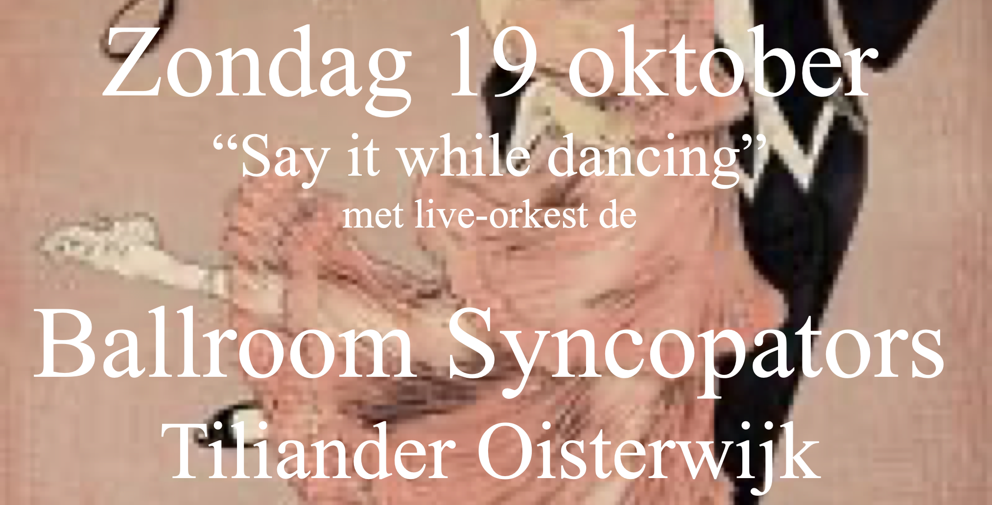 Dansen met de Ballroom syncopators.