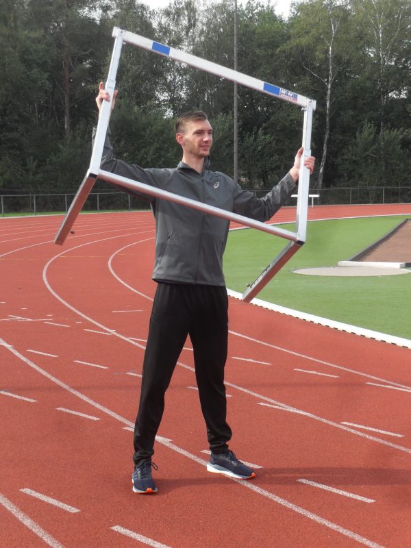 Hordeloper Kees Janssen bij Prins Hendrik