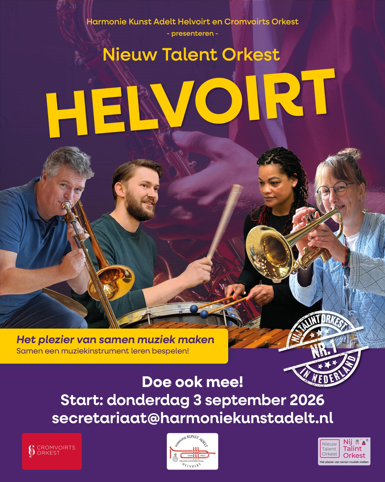 Nieuw Talent Orkest Helvoirt