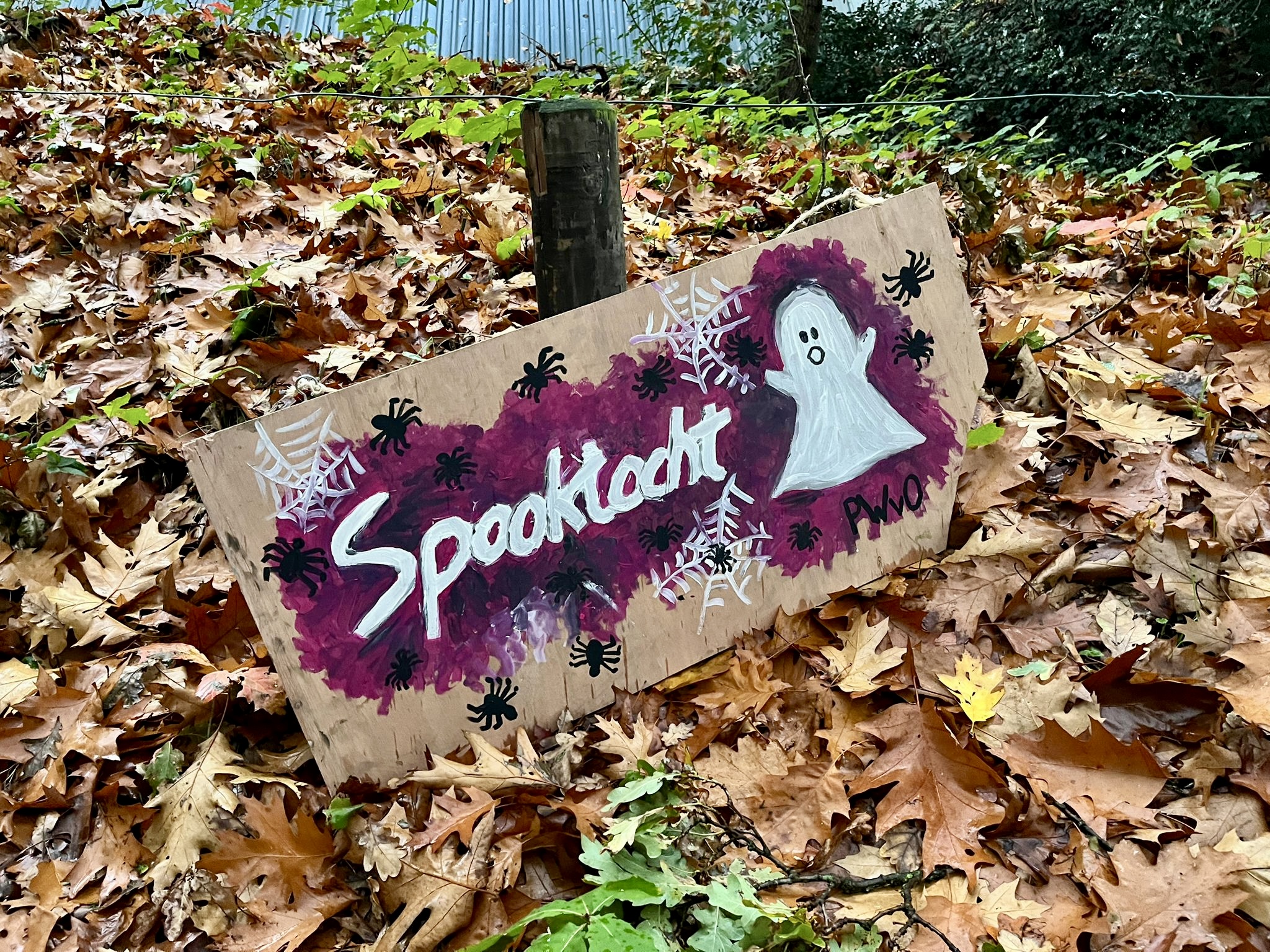 Spooktocht; geslaagde avond