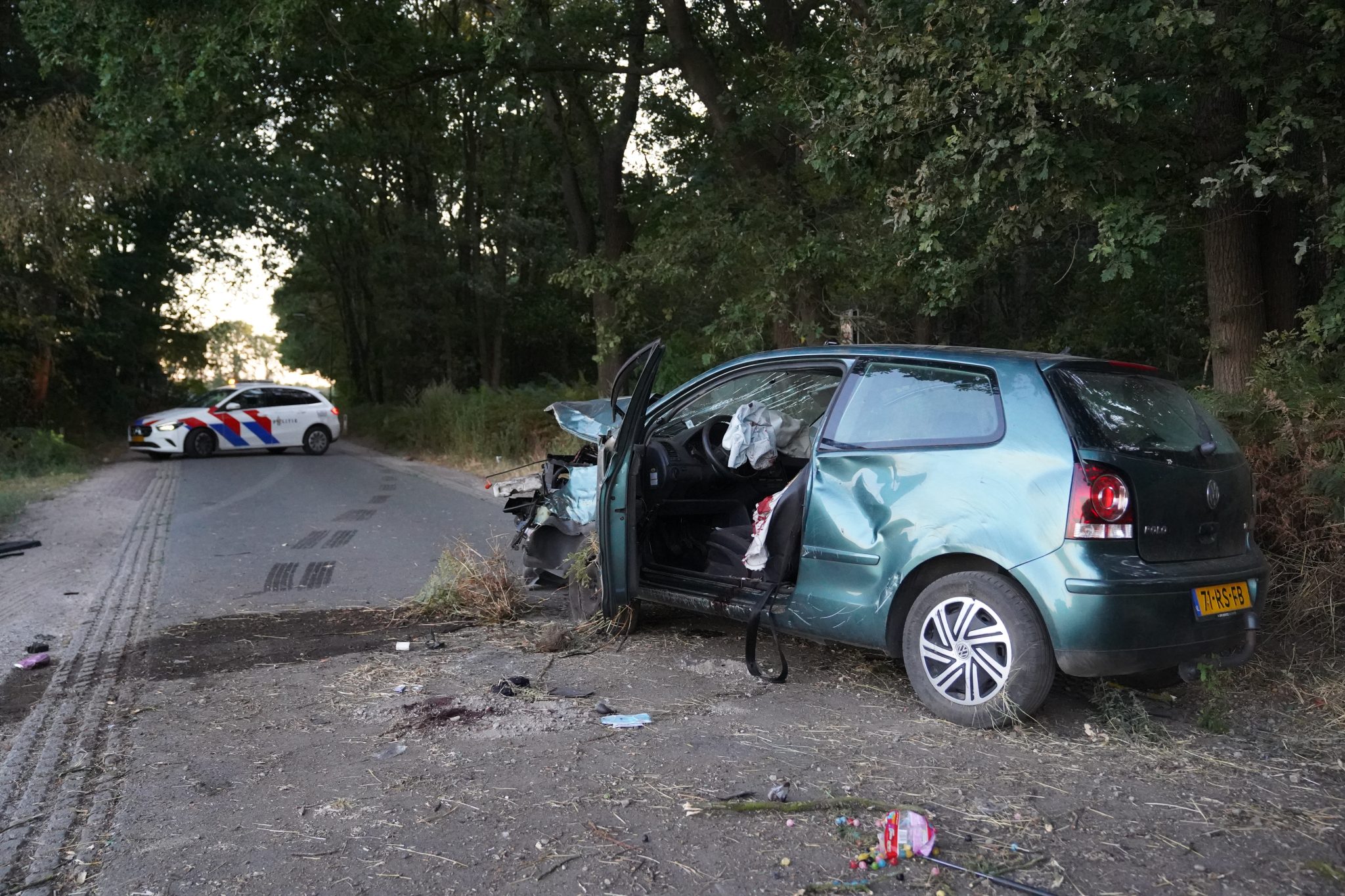 Zwaar gewonde bij ongeval Helvoirt 12ug26 BartM (3)