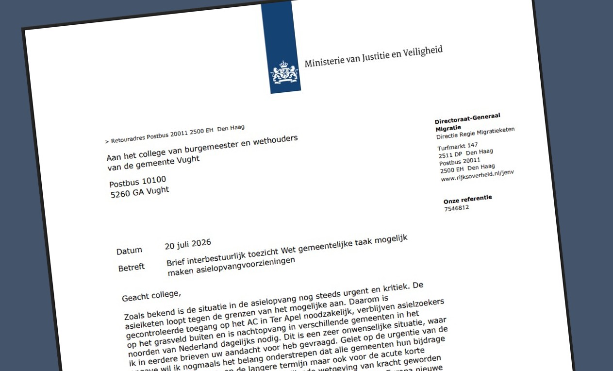 brief ministerie
