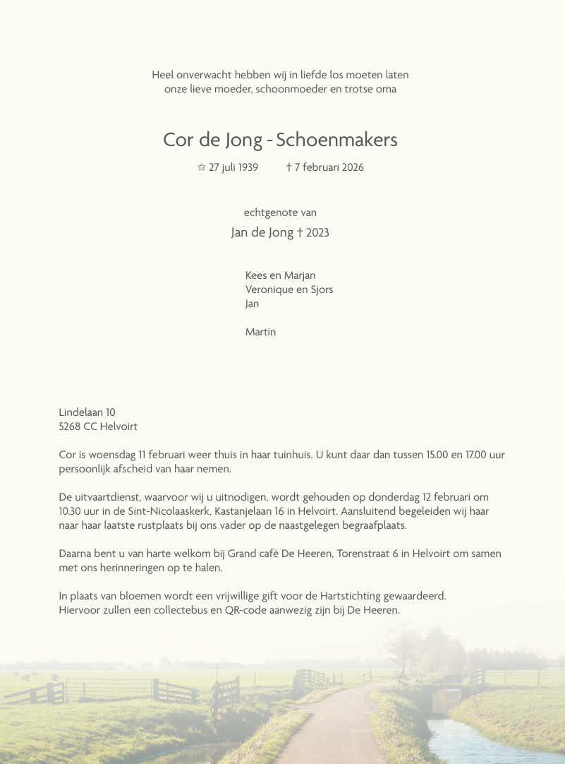 cor de jong schoenmakers