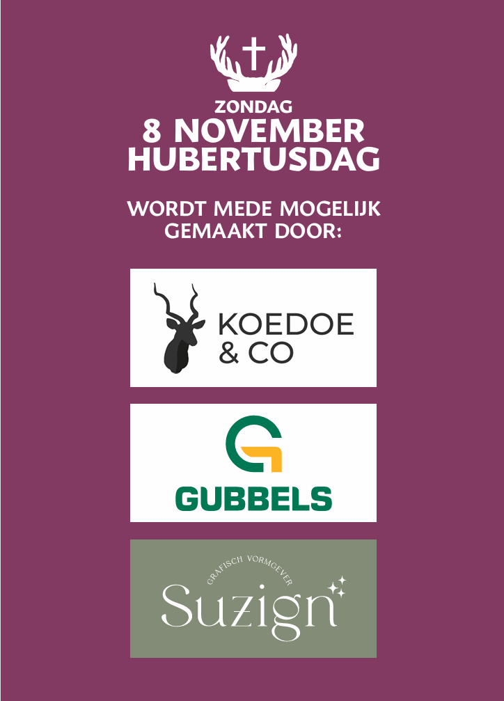 hubertusdag sponsoren 2026