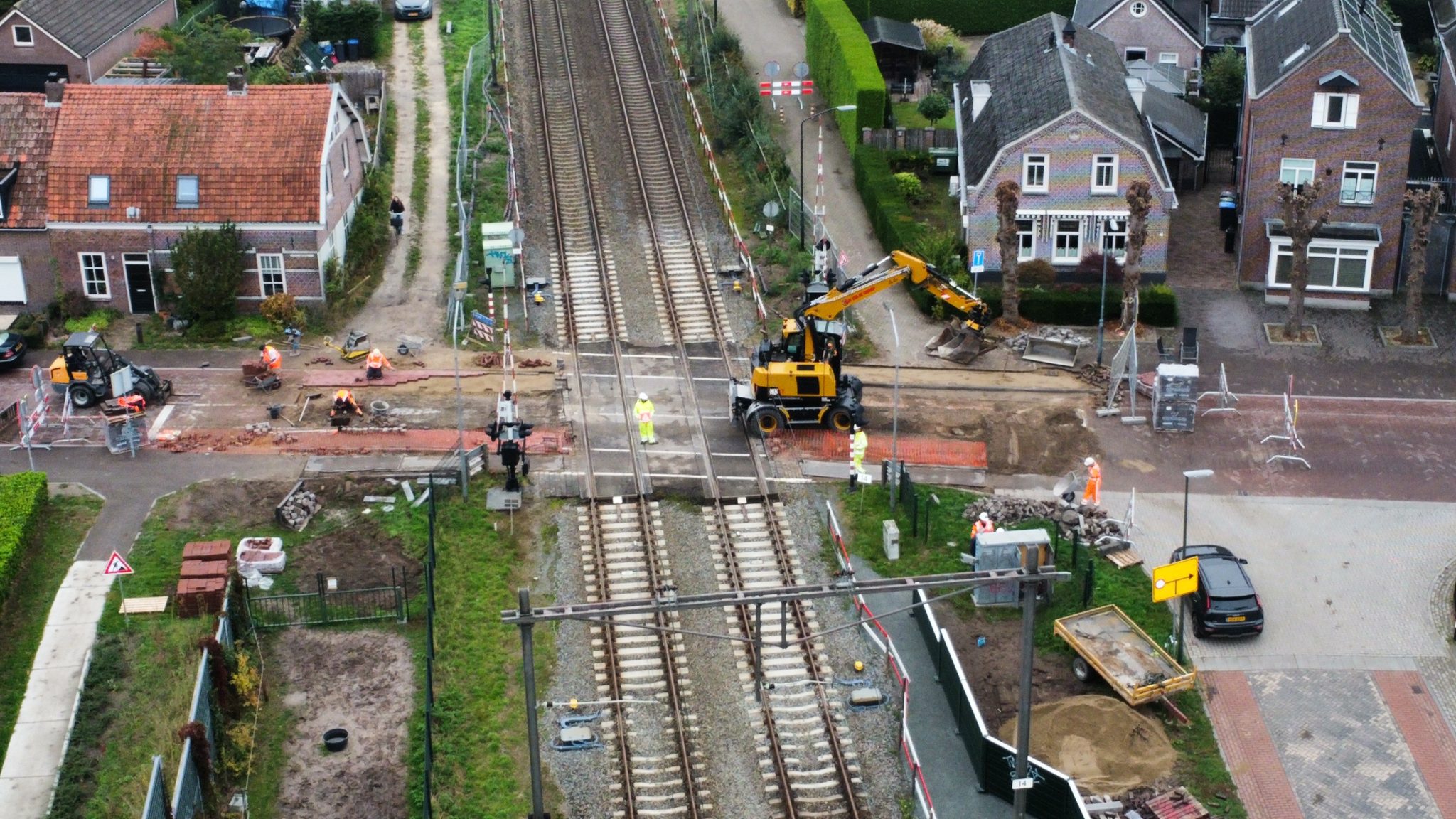 overweg d werkzaamheden 7 oktober 2025