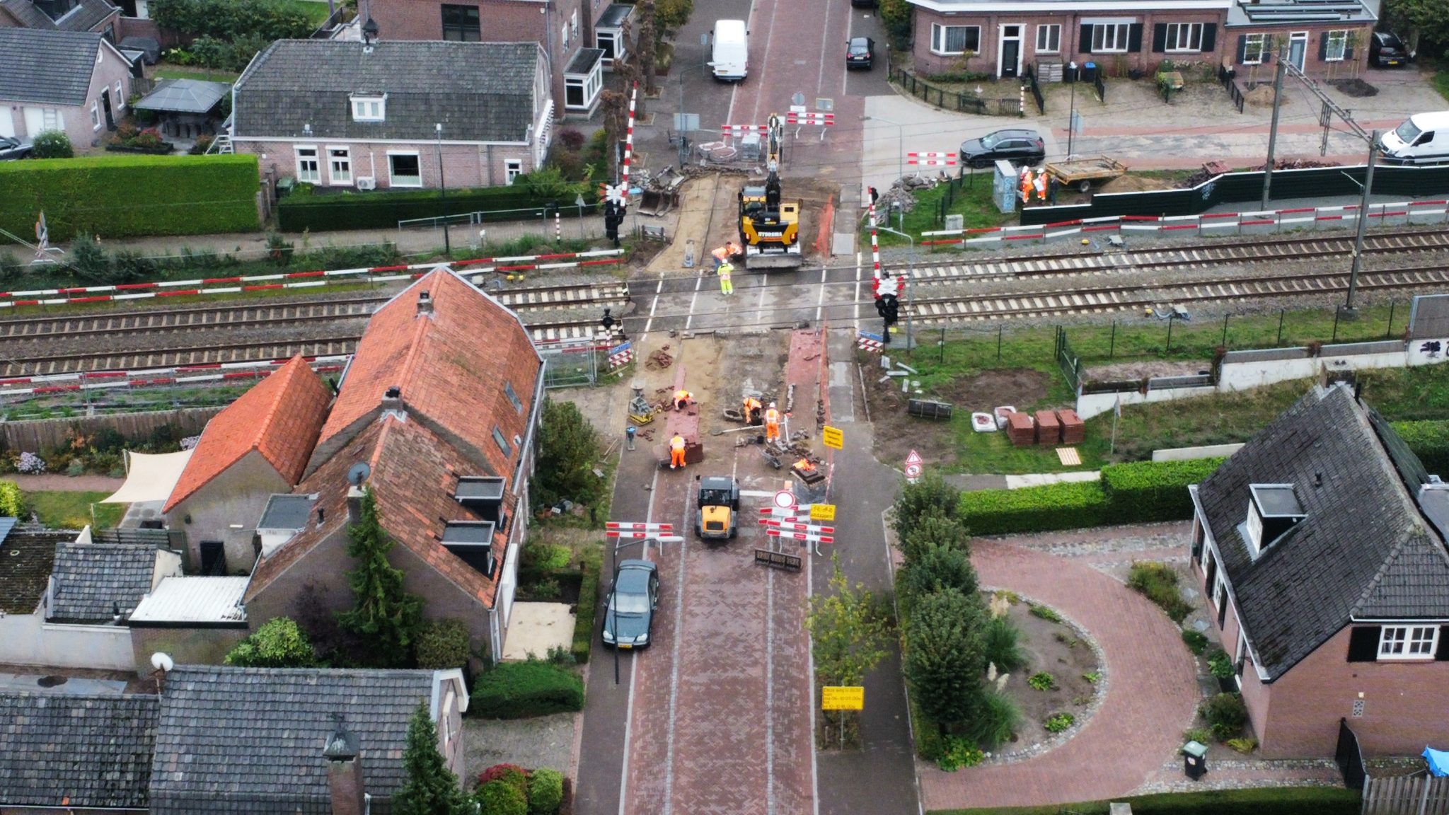 overweg werkzaamheden 7 oktober 2025