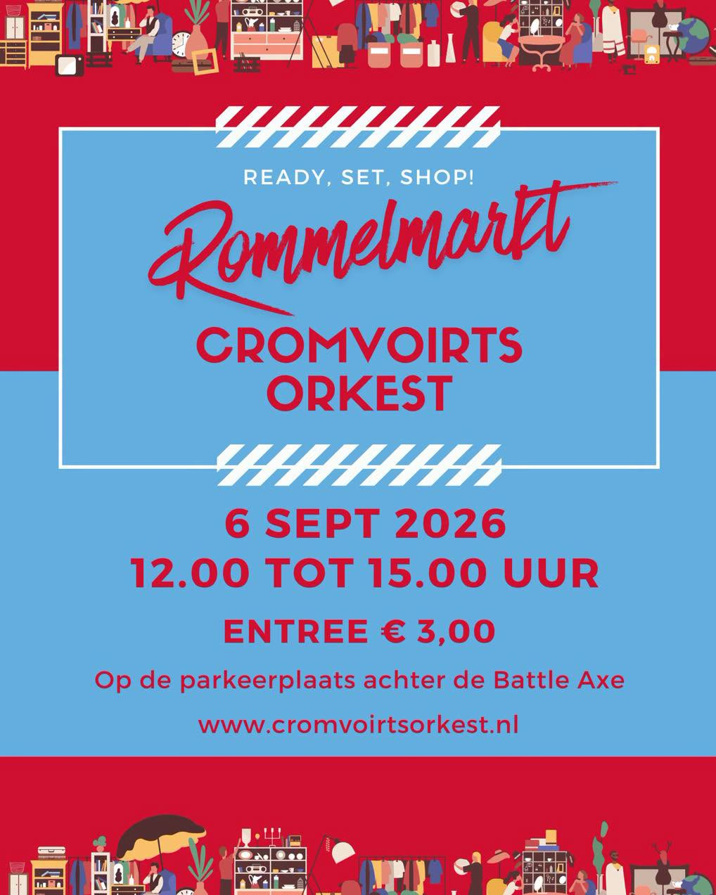 rommelmarkt 2026 cromvoirt 25aug26