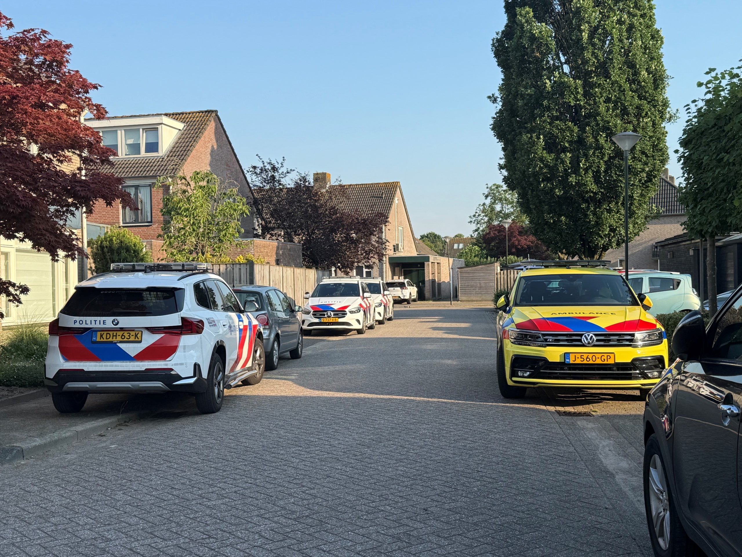 Medisch incident in van de Meerstraat