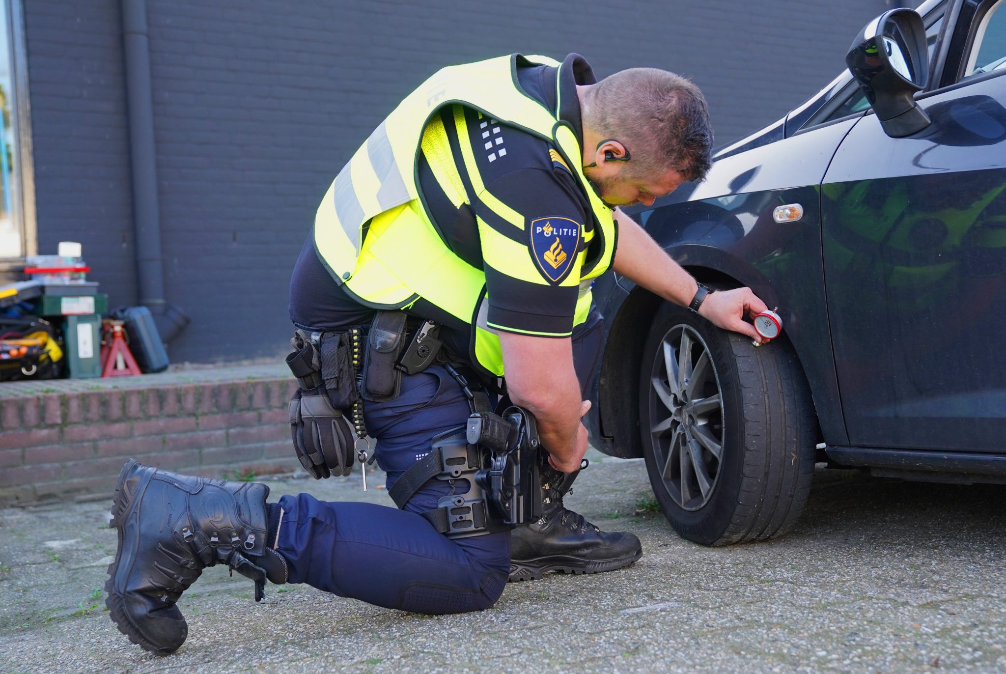 verkeerscontrole op N65 6mrt26 BartM (8)