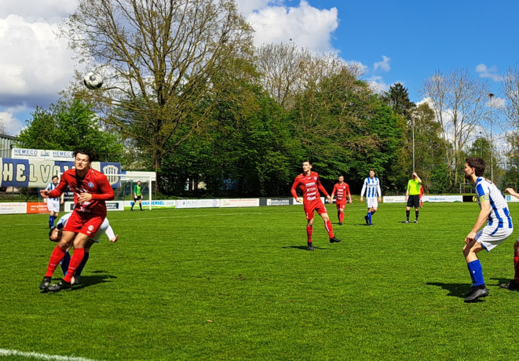 Helvoirt heeft een makkelijke middag tegen Gloria UC: 5-0